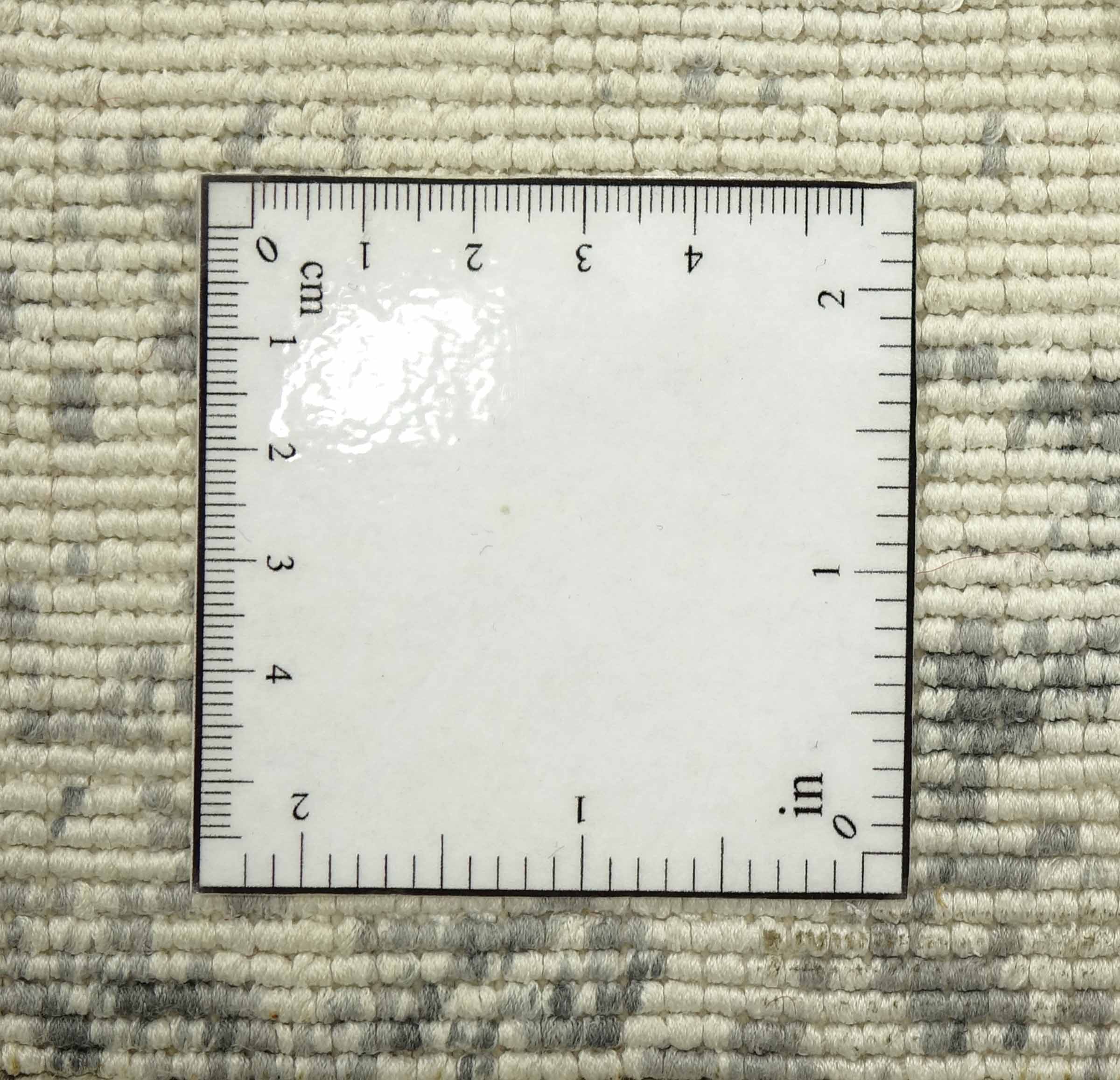 Handloom Vintage 230x160 Handgewebt Teppich 160x230 Grau Abstrakt Handarbeit Orient