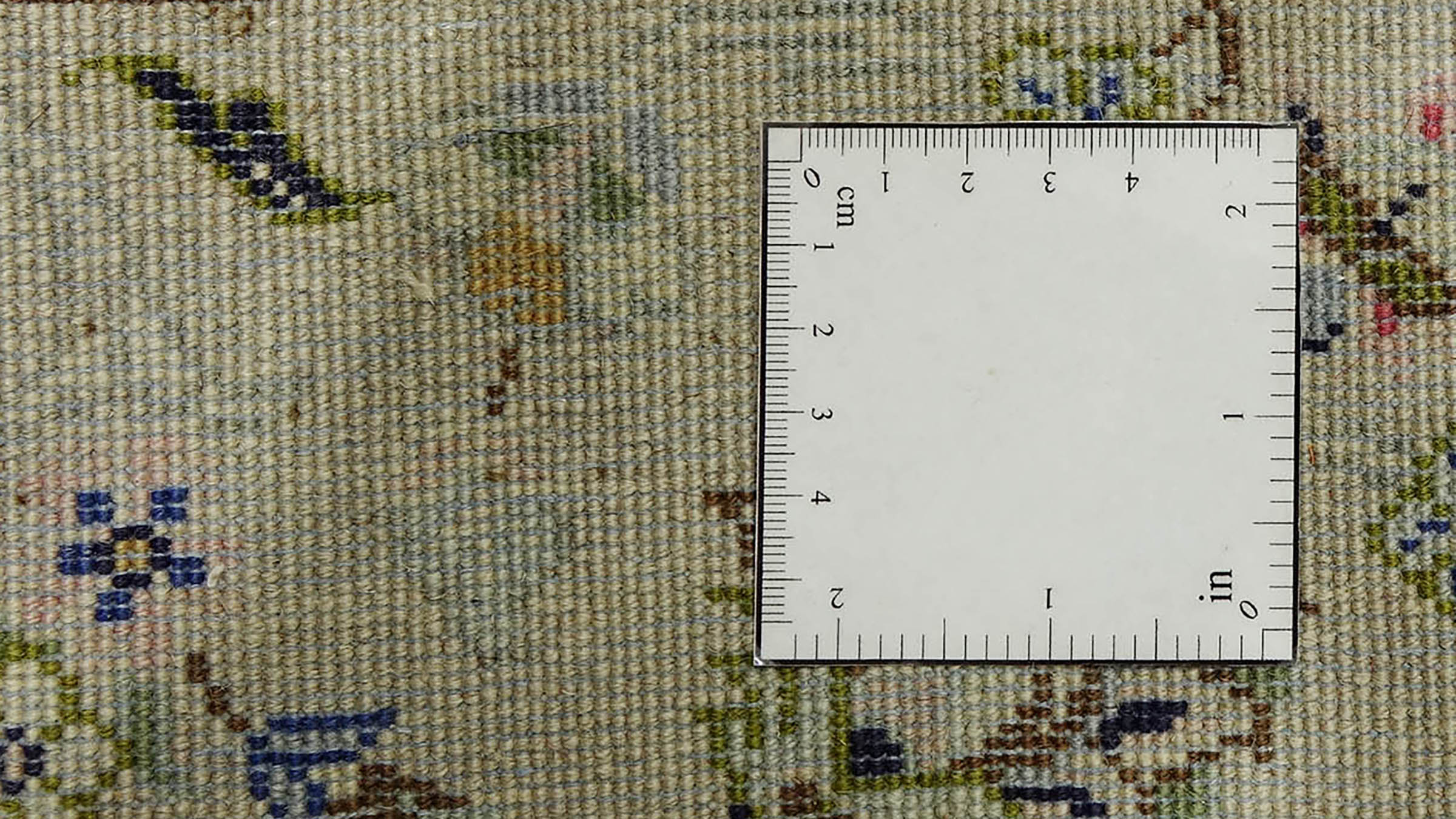 Perserteppich Keshan Teppich 140x220 Handgeknüpft Beige Medaillon Orient Kurzflor