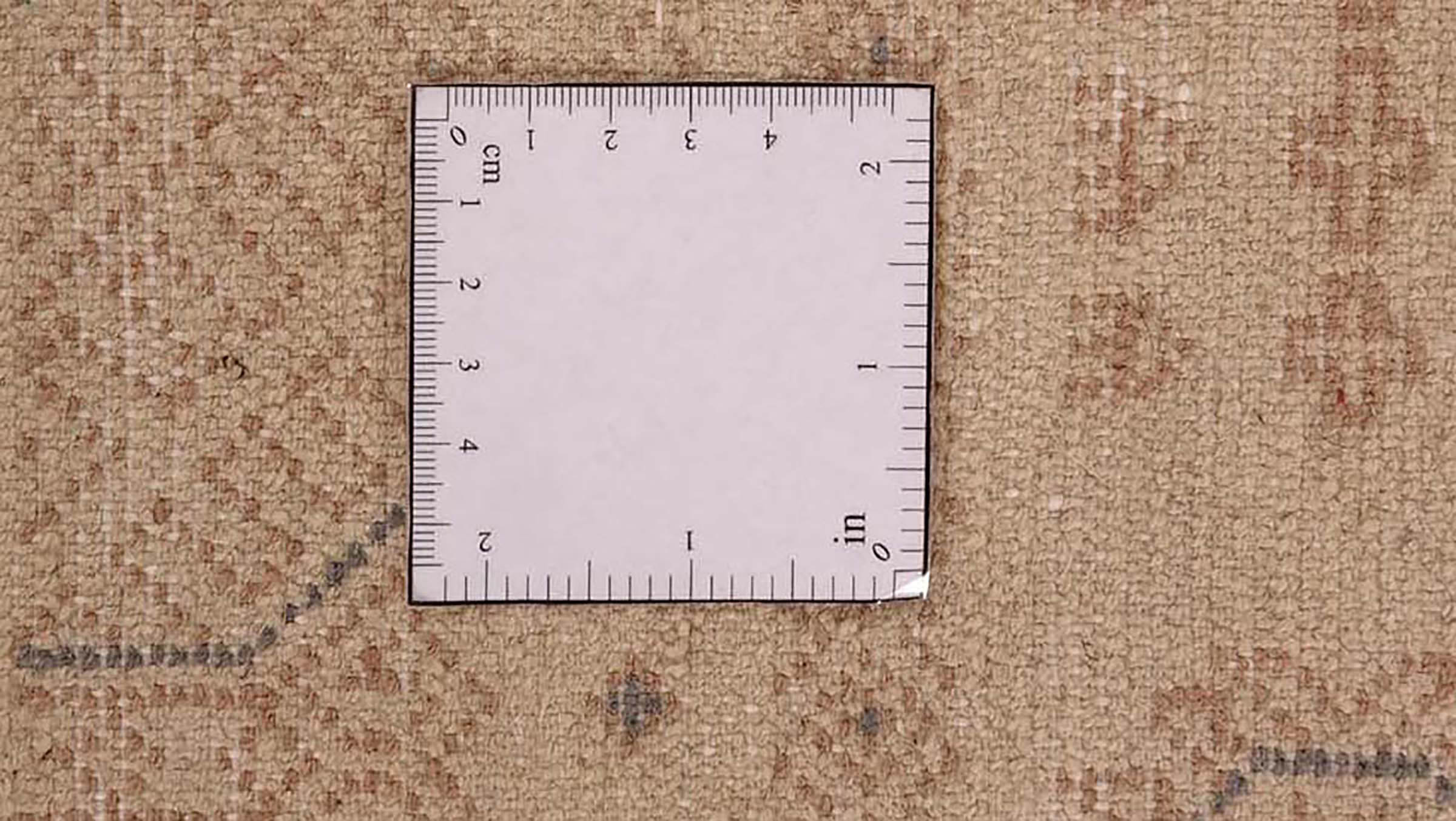 Pakistan Buchara 3ply Teppich 140x200 Handgeknüpft Beige Geometrisch Orient Kurzflor