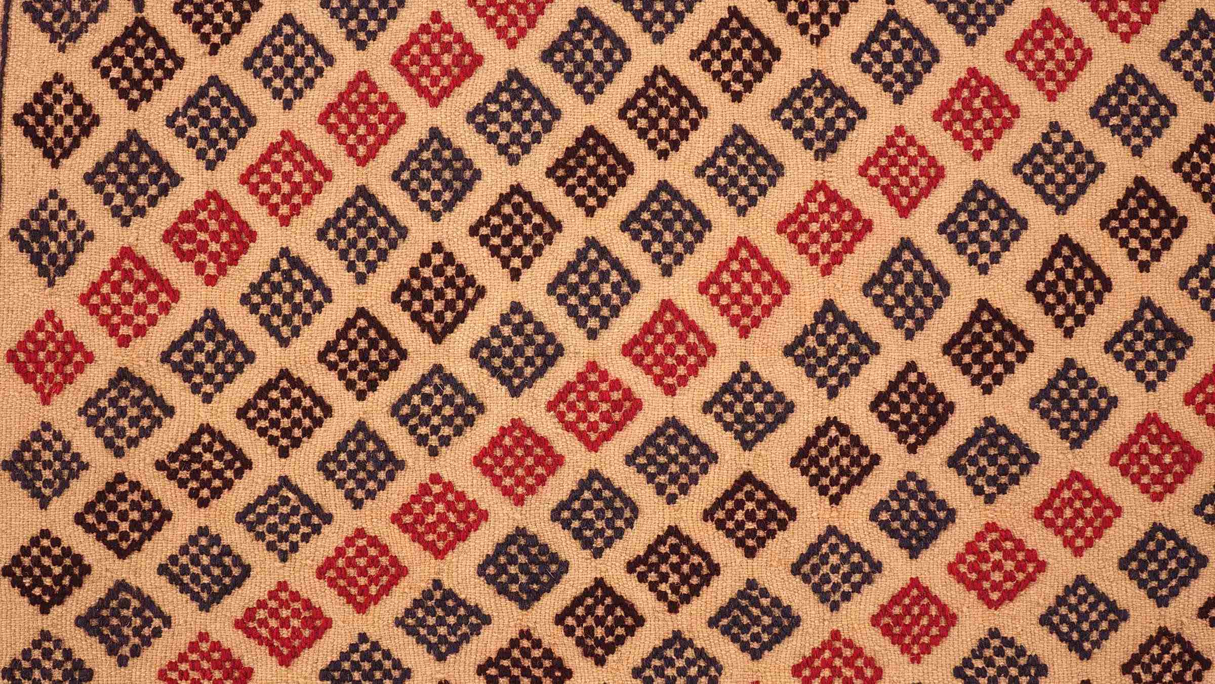 Afghan Kelim Gol Barjasta Teppich 120x180 Handgewebt Gold Geometrisch Handarbeit Gewebt