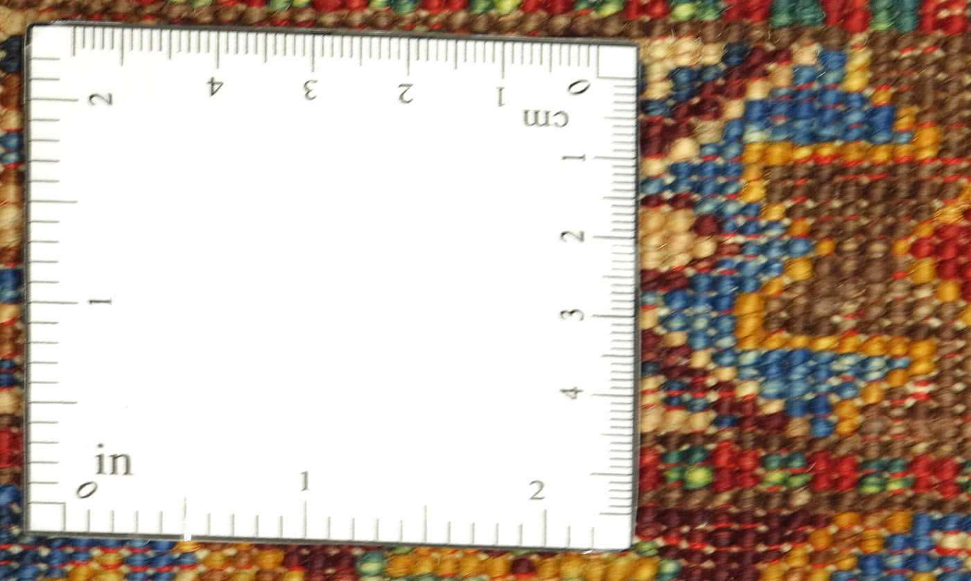 Afghan Khorjin Shaal 80x120 Handgeknüpft Orientteppich Blau Wolle Kurzflor Rug