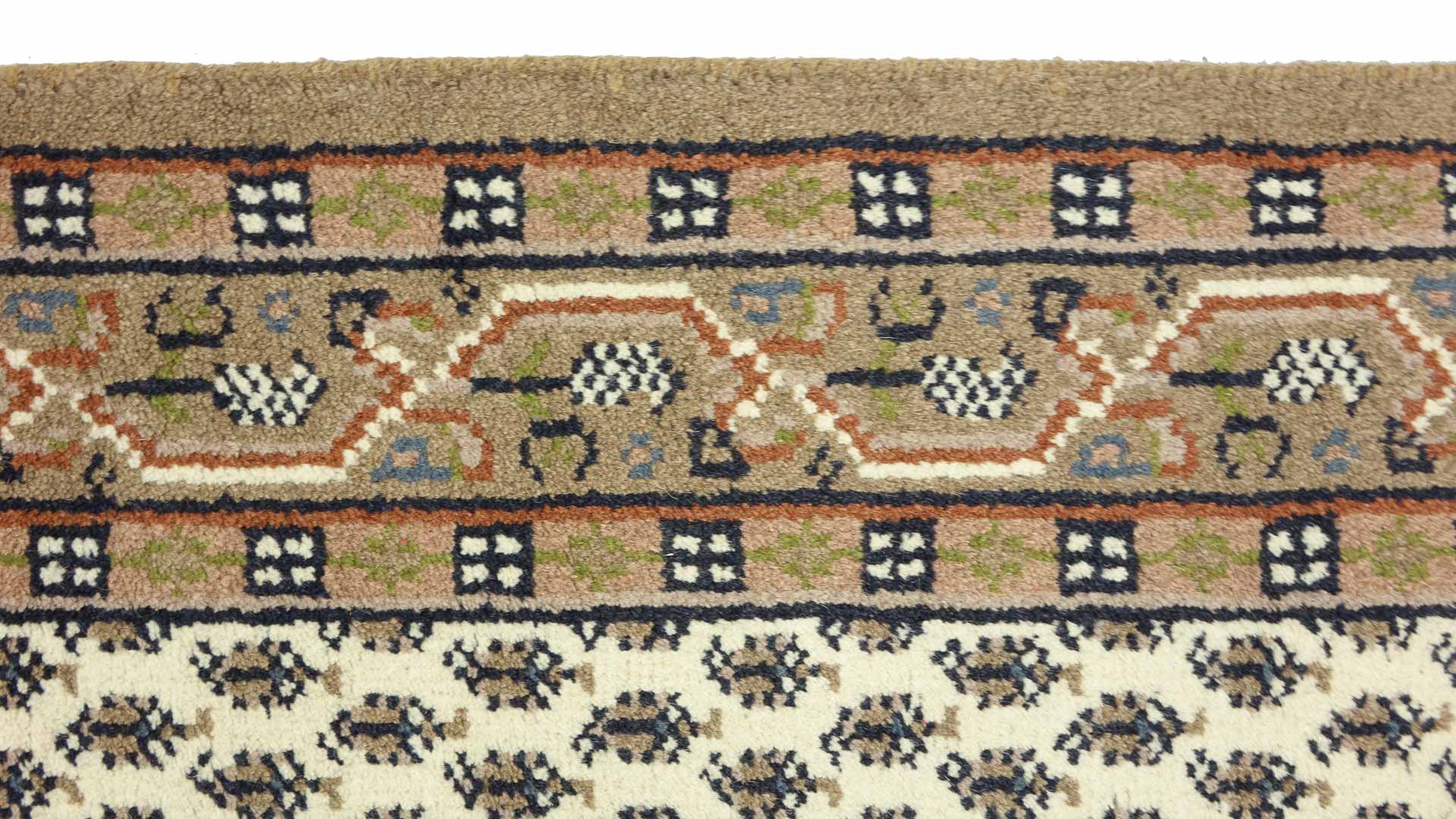 Mir Sarough Wohnzimmerteppiche 120x180 160x230 200x300 Rot Beige Kurzflor Wolle