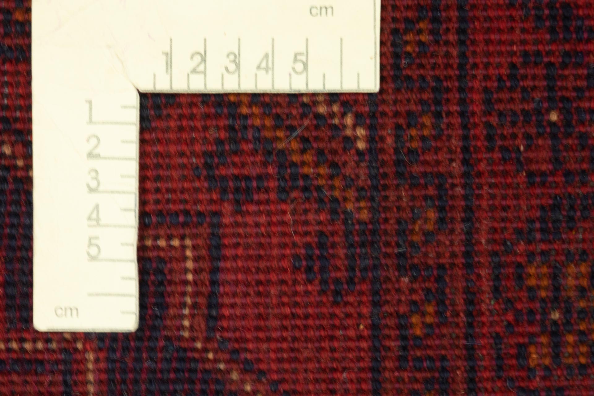 Afghan Khal Mohammadi 50x150 Handgeknüpft Teppich Läufer Braun Geometrisch