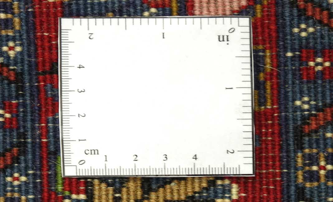 Keshan Teppich 90x160 Handgeknüpft Beige Durchgemustert Wolle Kurzflor Rug
