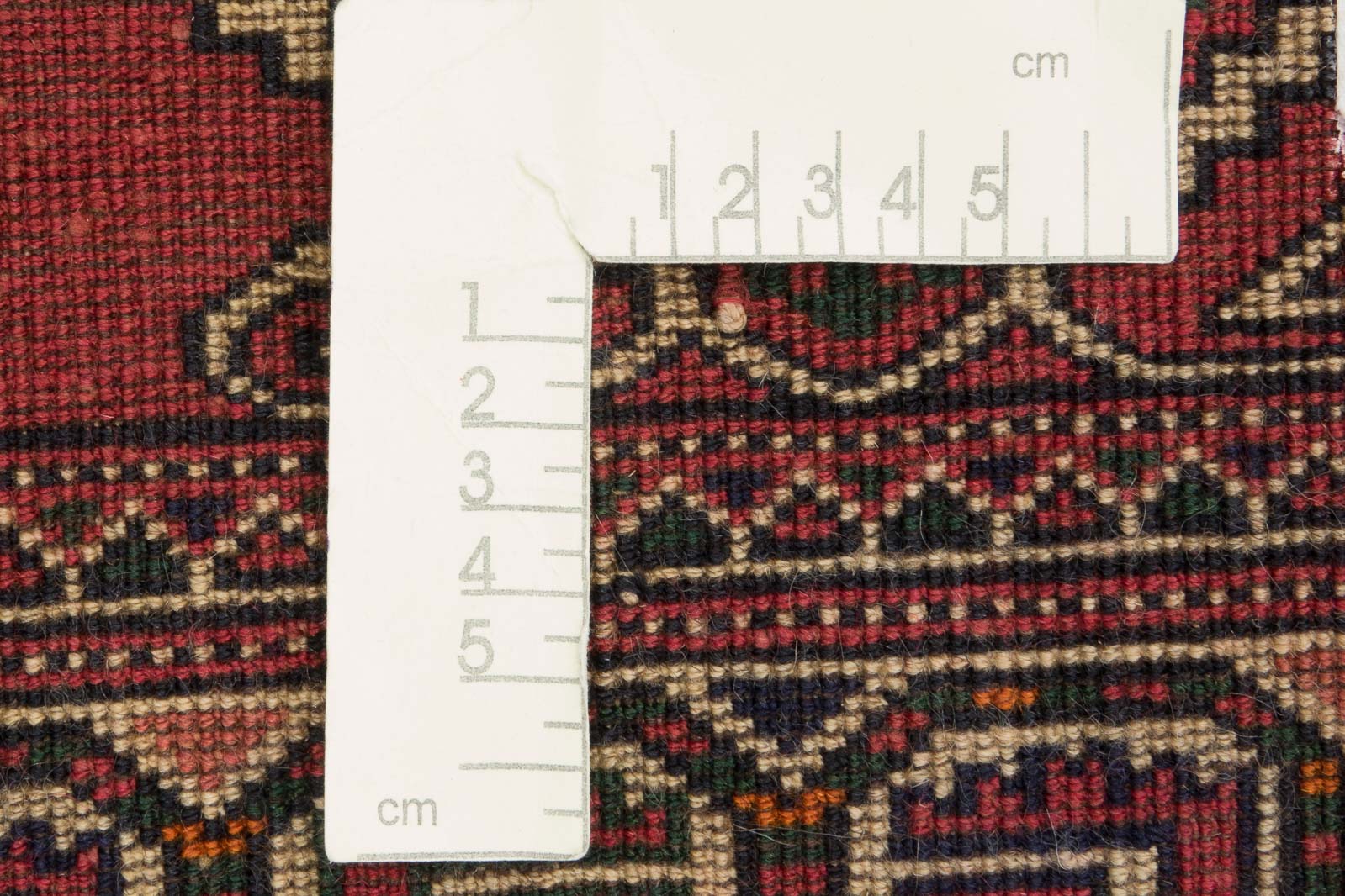Kaukasus Buchara 100x150 Handgeknüpft Teppich Rot Geometrisch Muster Kurzflor