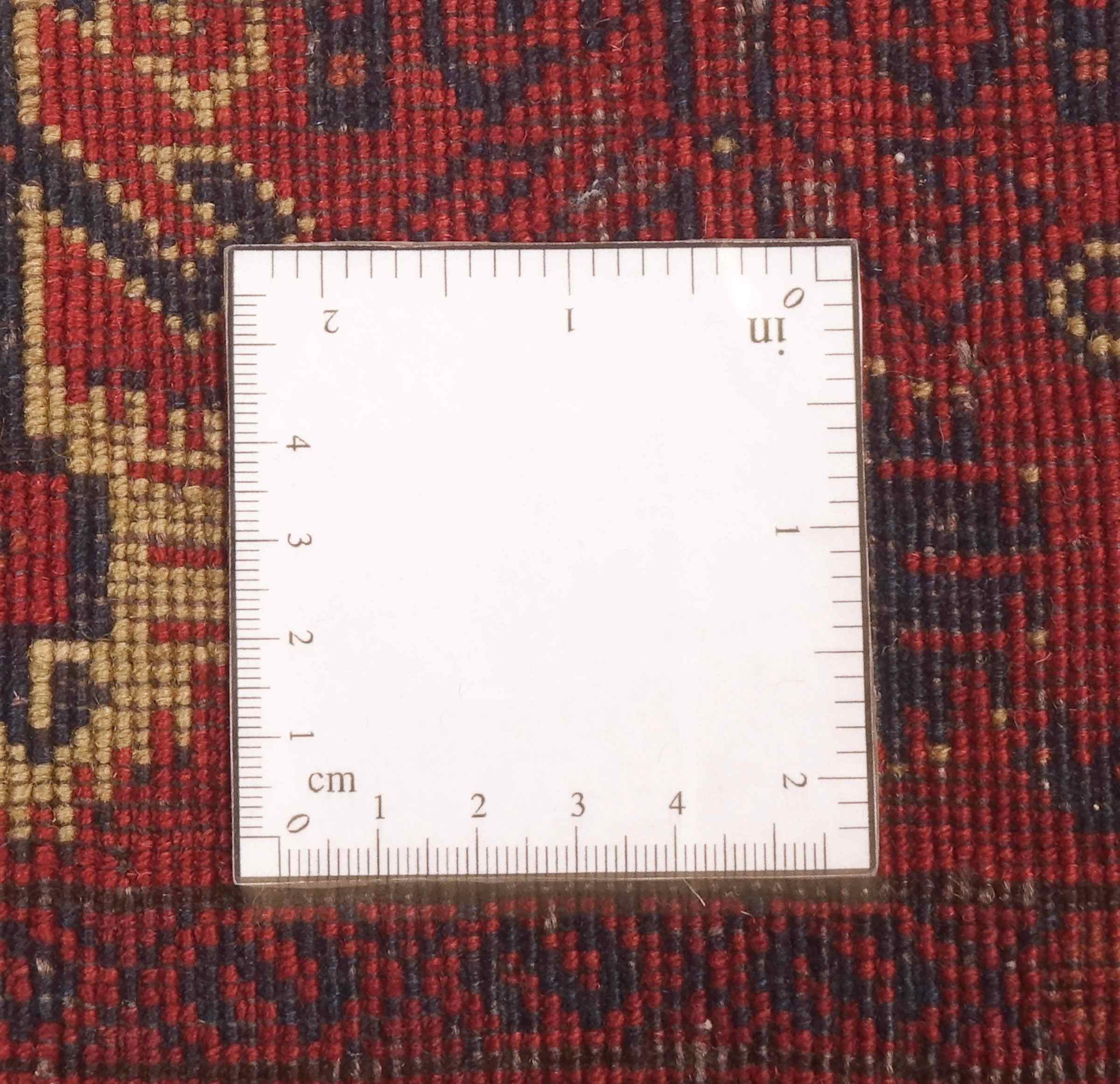 Afghan Teppich Turkmene 200x300 Handgeknüpft Rot Geometrisch Orientalisch UNIKAT
