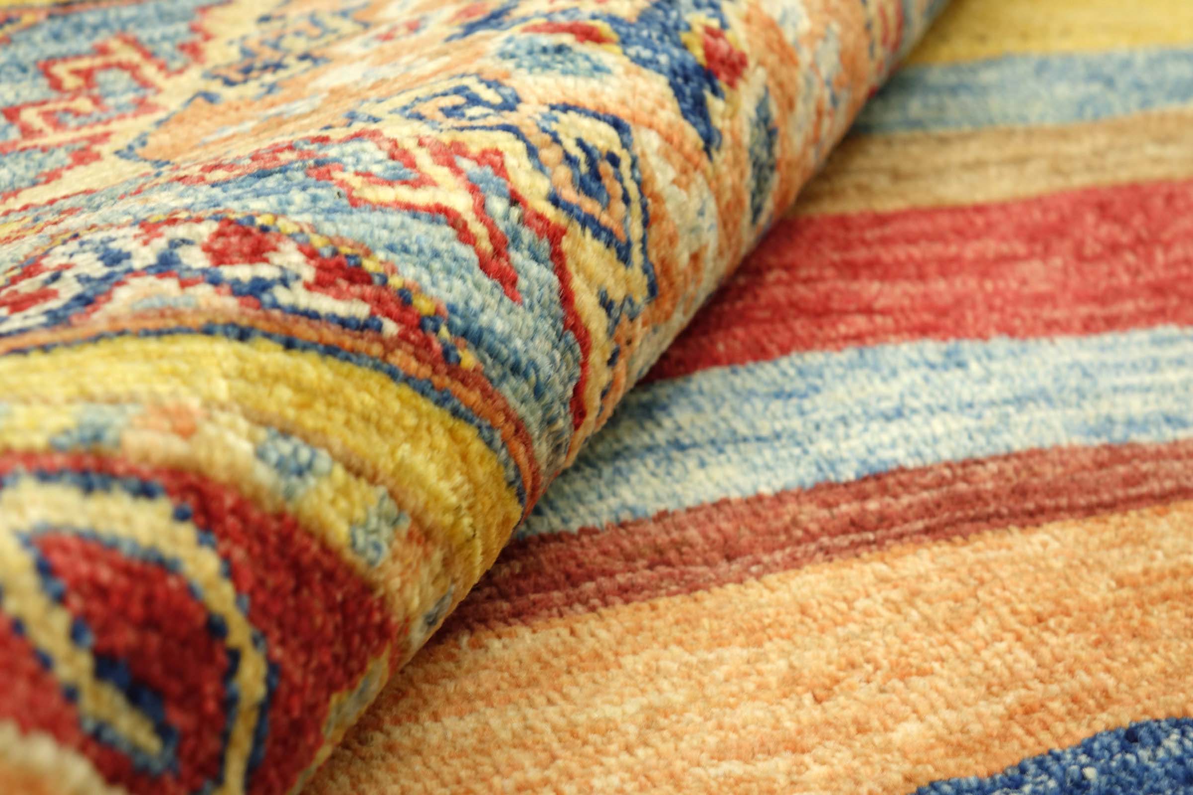 Afghan Khorjin Shaal 150x190 Handgeknüpft Orientteppich Rot Floral Wolle
