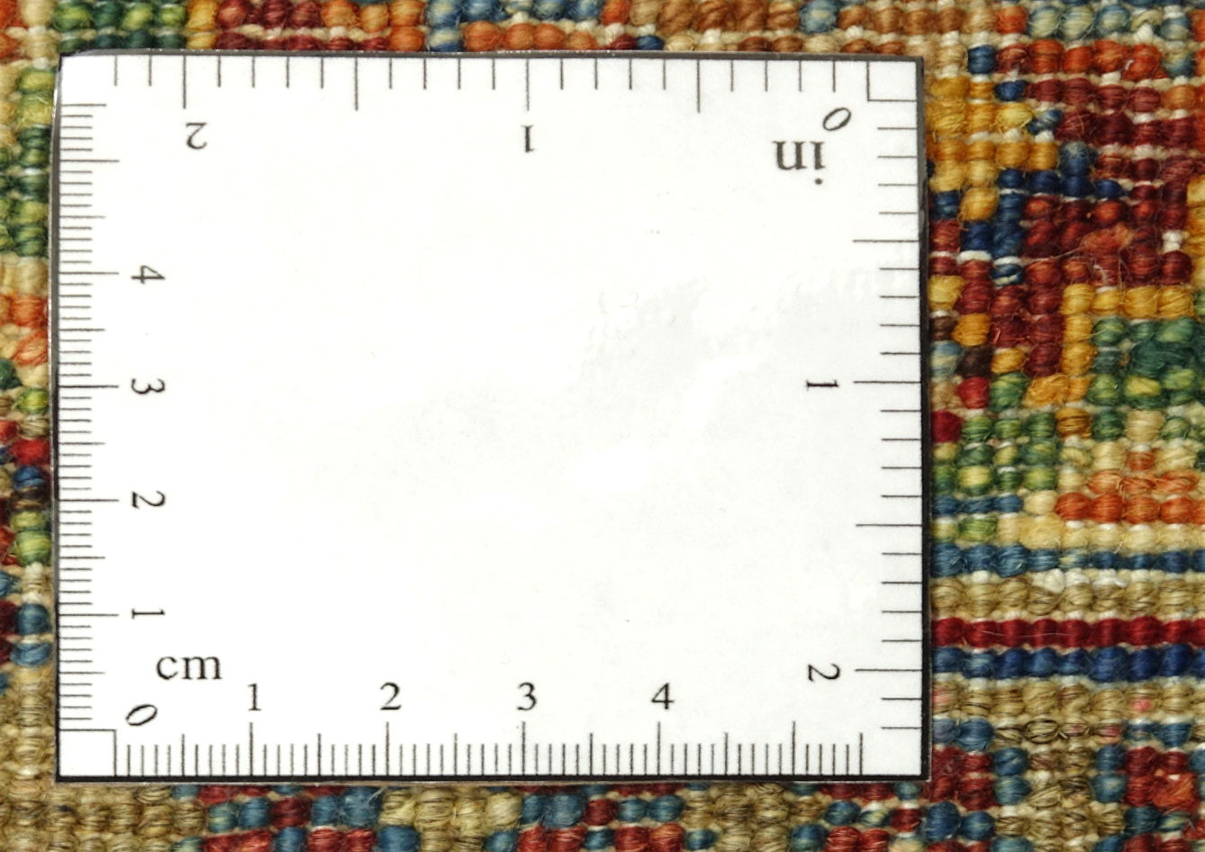 Afghan Khorjin Shaal 100x150 Handgeknüpft Orientteppich Braun Streifen Wolle