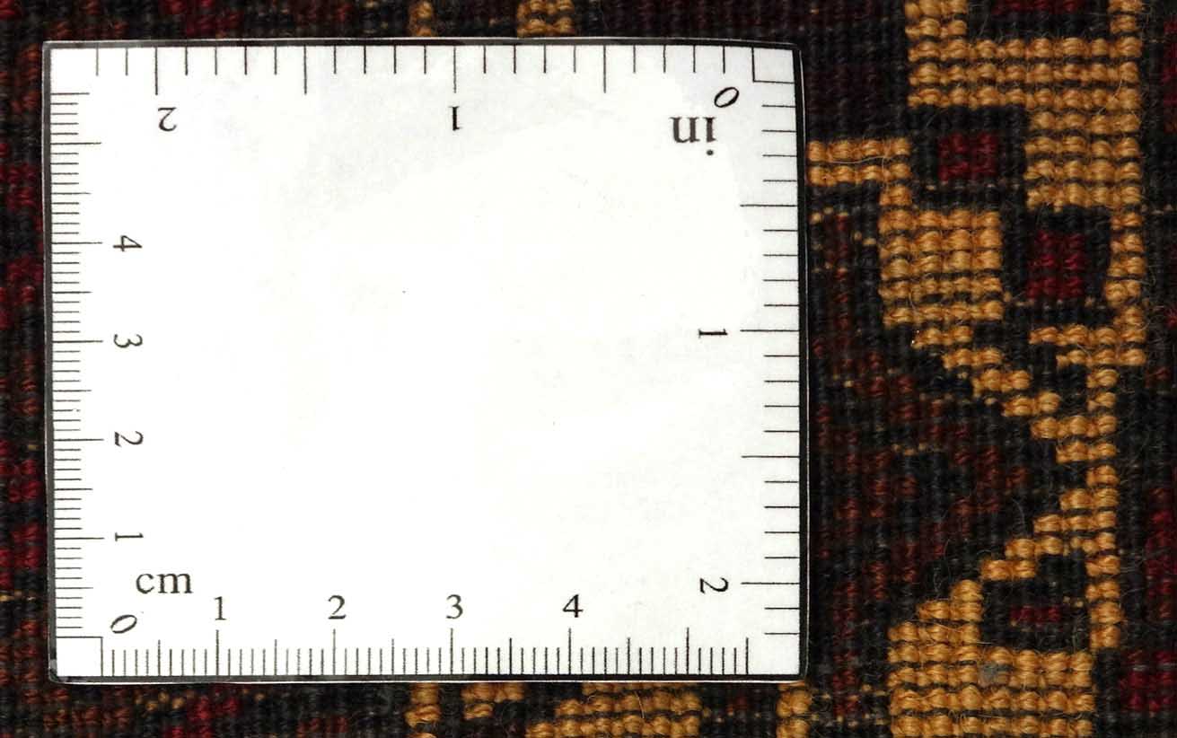 Afghan Belutsch Baluch 100x190 Handgeknüpft Orientteppich Schwarz Geometrisch