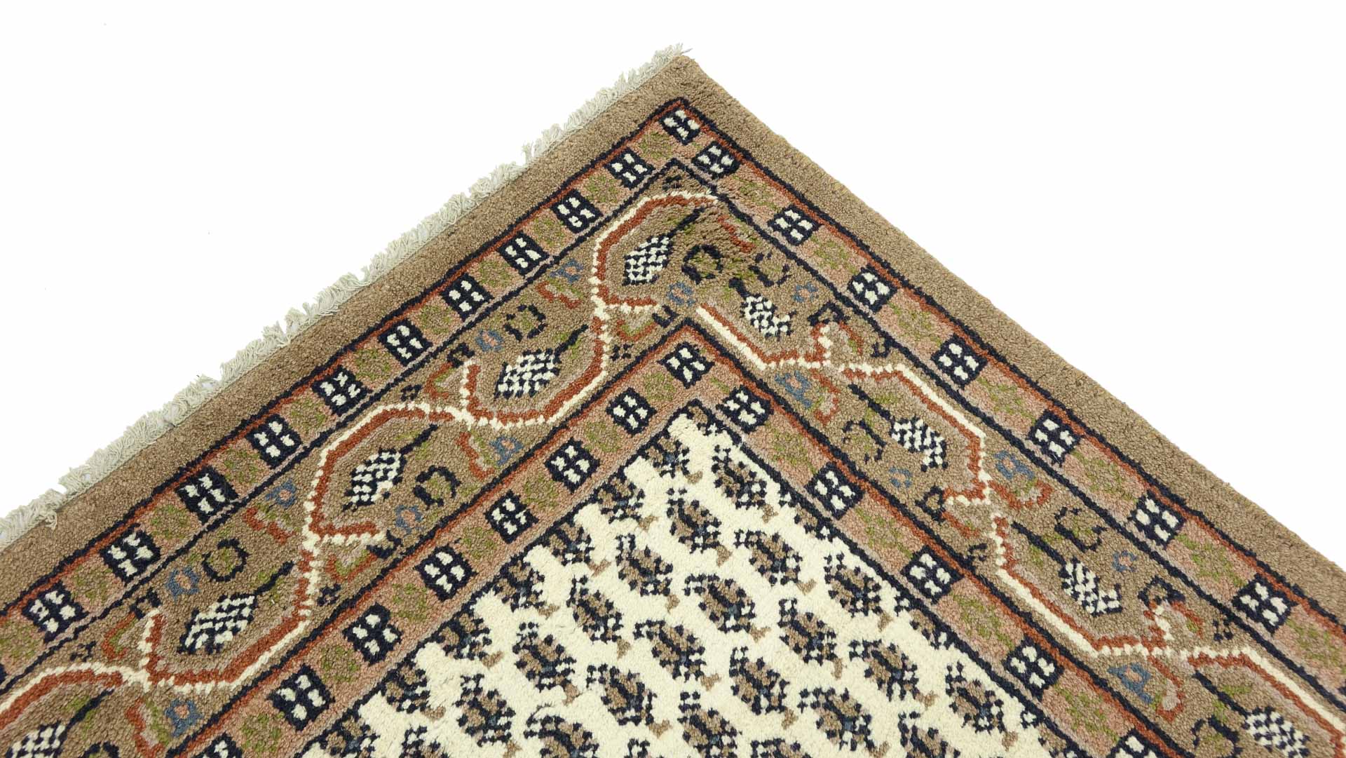 Mir Sarough Wohnzimmerteppiche 120x180 160x230 200x300 Rot Beige Kurzflor Wolle