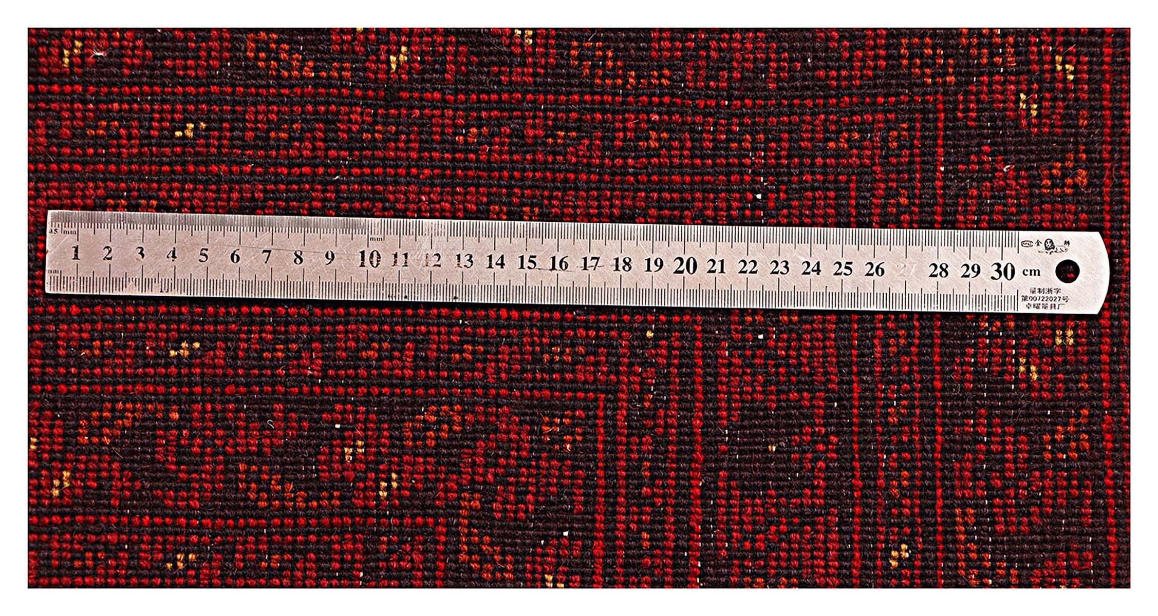 Afghan Khal Mohammadi Teppich 100x150 Handgeknüpft Braun Geometrisch Orient Kurzflor