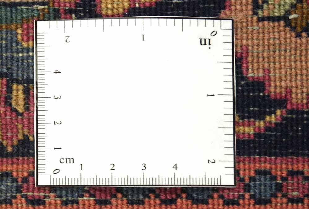 Sarough Teppich 170x250 Handgeknüpft Rosa Floral Wolle Kurzflor Rug