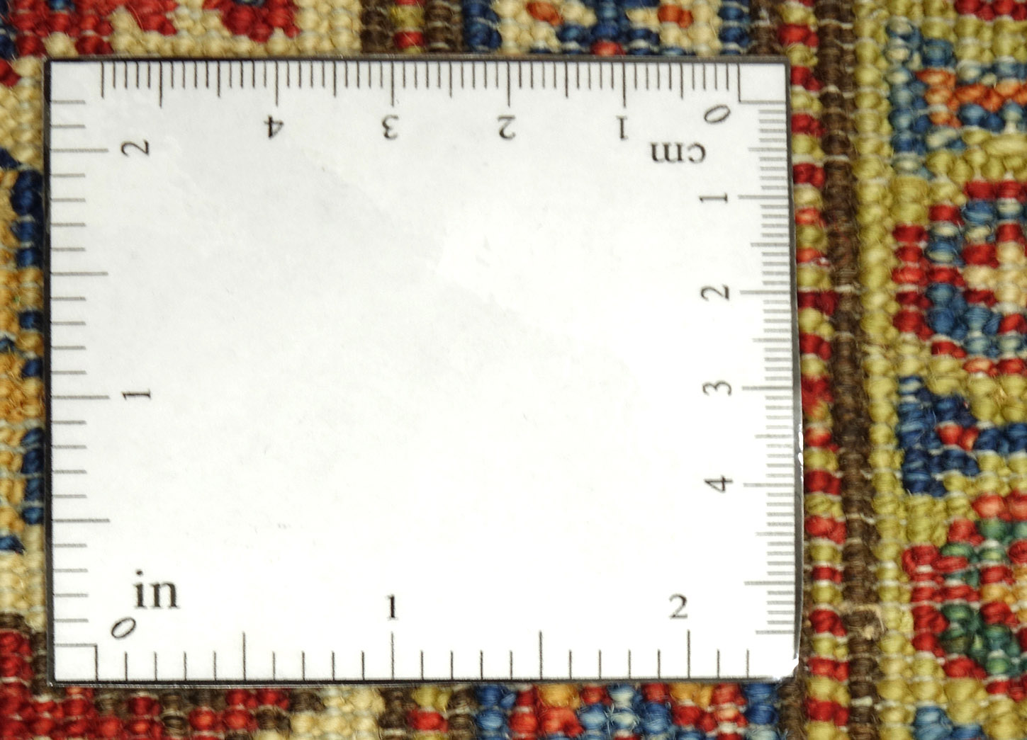 Afghan Kazak Fein 100x150 Handgeknüpft Orientteppich Rot Umrandung Wolle