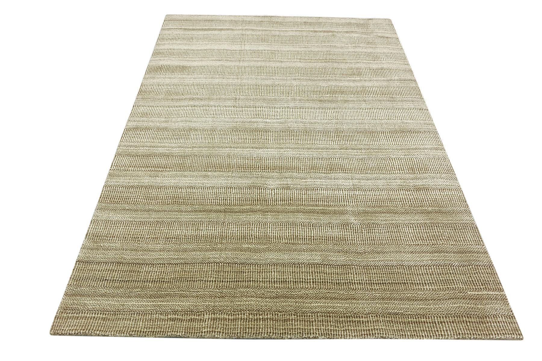 Grass Gabbeh Rug 120x180 Handwoven Beige Plain Hand Woven Room