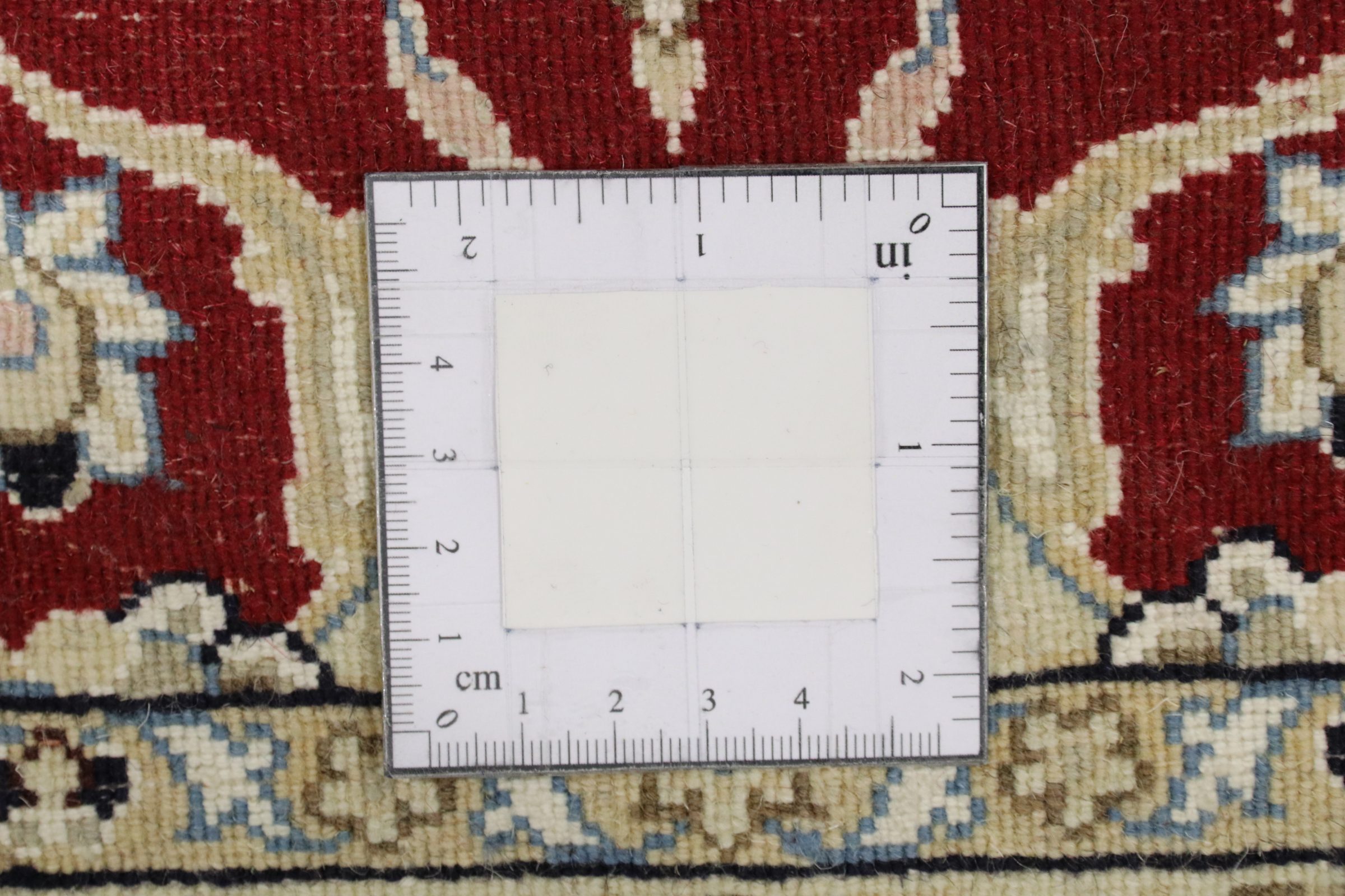 Perserteppich Nain 9LA 60x90 Handgeknüpft Weiß Floral Orientalisch UNIKAT Kurzflor