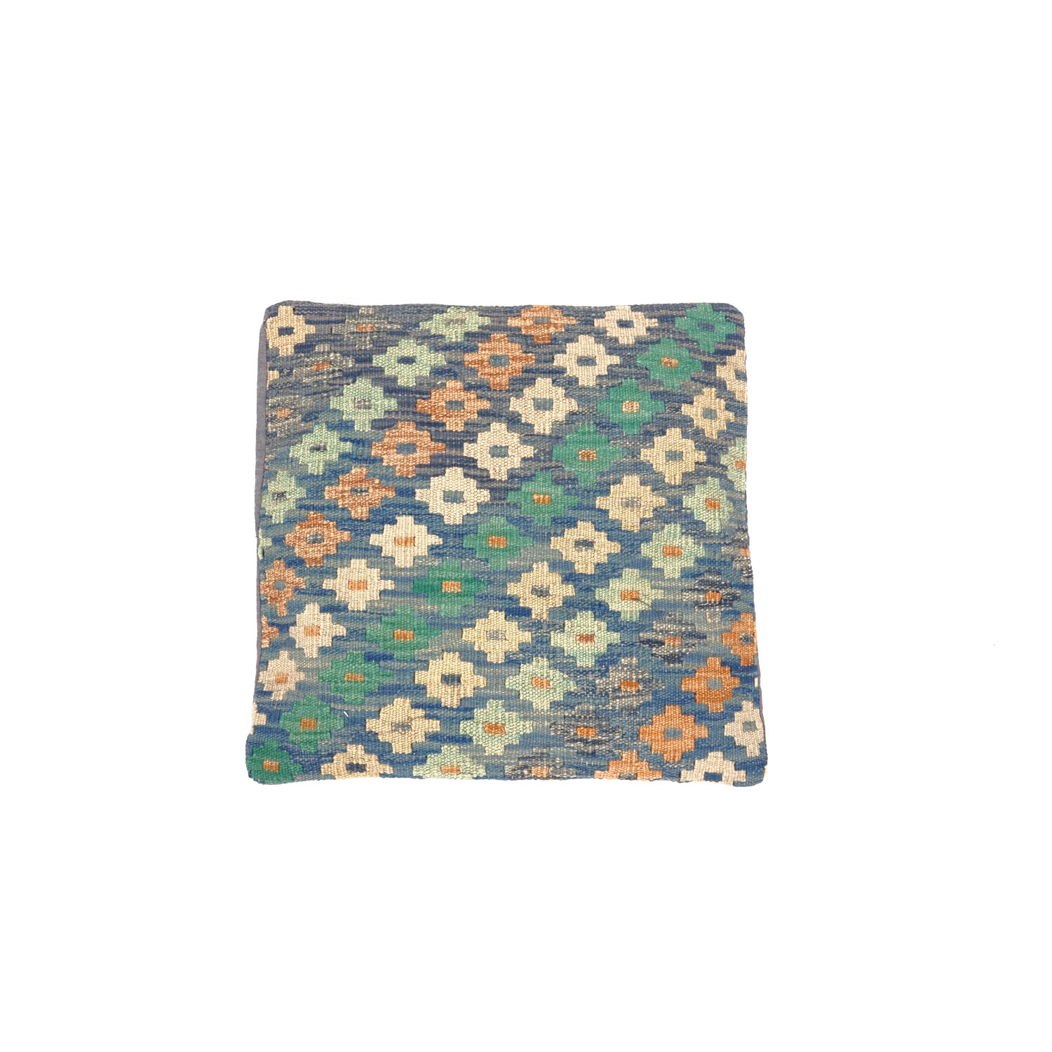 Kelim Afghan Maimana Kissenbezug Kissenhülle Poshti Teppich 50x50 Handgewebt