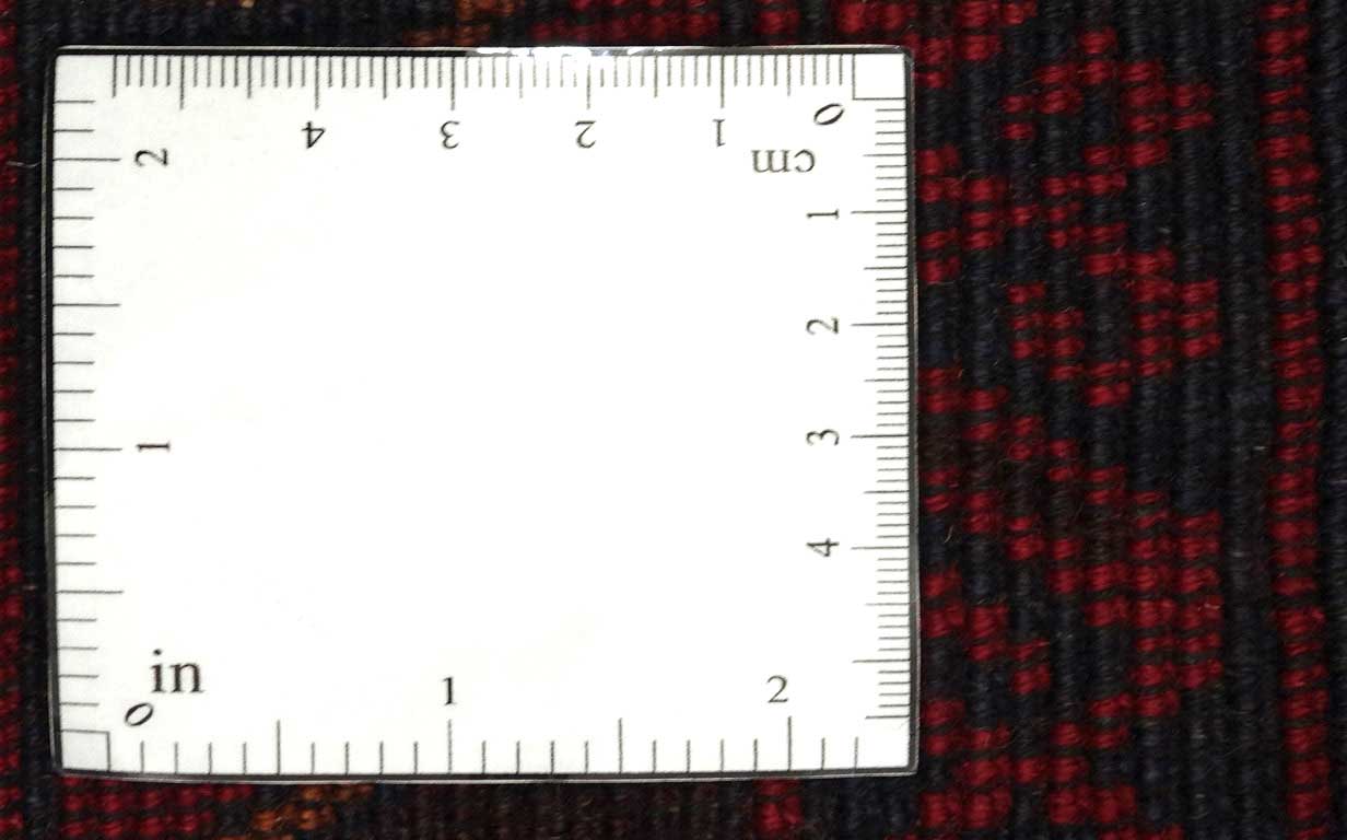 Afghan Belutsch Baluch 120x180 Handgeknüpft Orientteppich Rot Durchgemustert