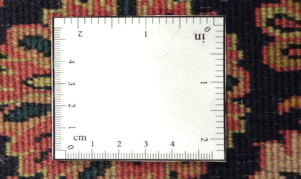 Sarough Teppich 200x250 Handgeknüpft Rosa Floral Wolle Kurzflor Rug