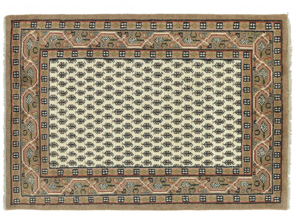 Mir Sarough 90x160 120x180 160x230 200x300 Teppich Rot Beige Herati Kurzflor