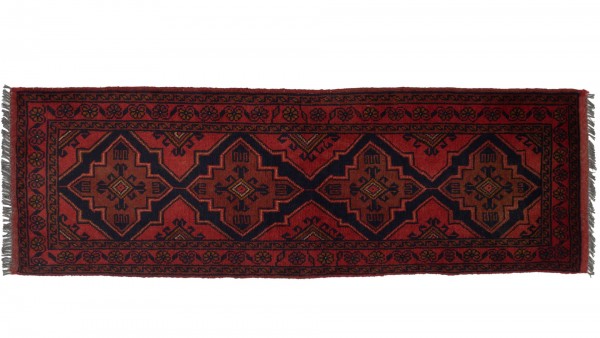 Khan Mohamadi 150x55cm Khal Mohammadi Galerie Handgeknüpft Afghanistan 150 x 50