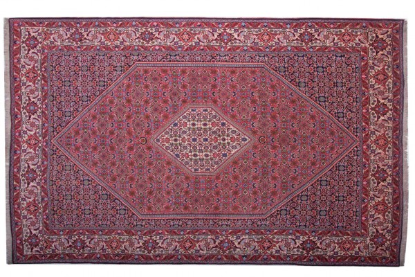 Perser Bidjar Zandjan 315x210 Handgeknüpft Teppich 210x320 Rot Orientalisch Kurzflor