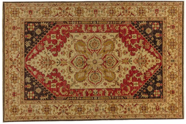 Afghan Chobi Ziegler 271x179 Handgeknüpft Teppich 180x270 Mehrfarbig Orientalisch