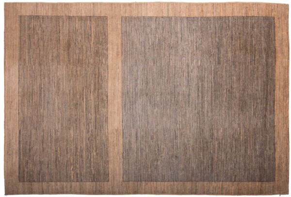 Afghan Modern Chobi Ziegler 288x194 Handgeknüpft Teppich 190x290 Braun Geometrisch