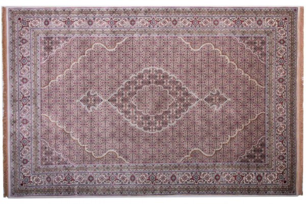 Tabriz 299x196 Handgeknüpft Teppich 200x300 Mehrfarbig Orientalisch Kurzflor Orient Rug