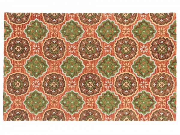 Handgefertigter Teppich 244x152 Handgetuftet Handarbeit 150x240 Mehrfarbig Einfarbig